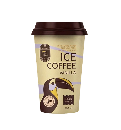 M-Ice Coffee Vanilla 230ml (10) Cup