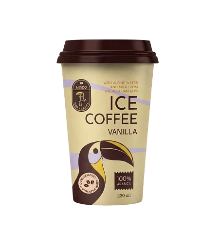M-Ice Coffee Vanilla 230ml (10) Cup
