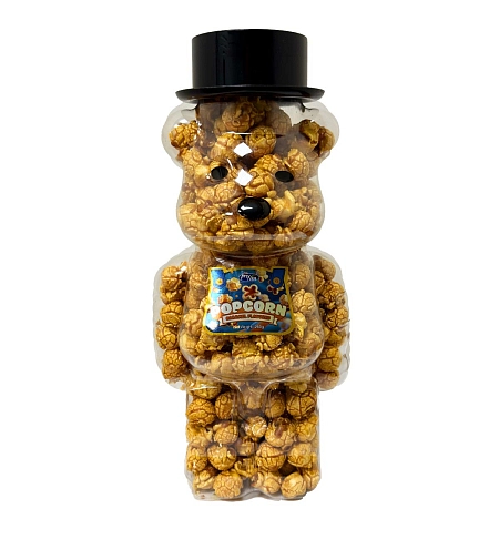 P-Popcorn Bear 120g Caramel (24)