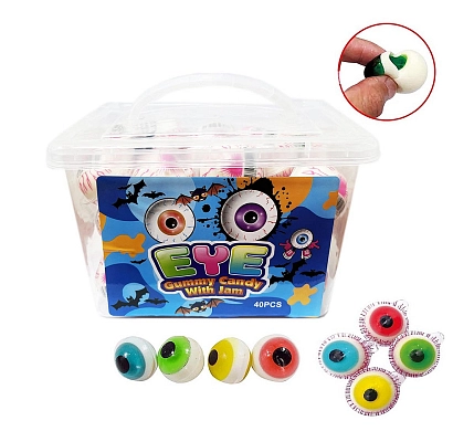 P-Box Eye gummy candy with jam 18g (12x40)