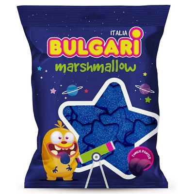 Marshmallow Blue Star 150g (12) BLG