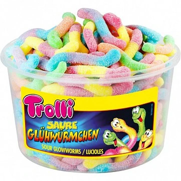 Trolli červíci 7g (6x150)