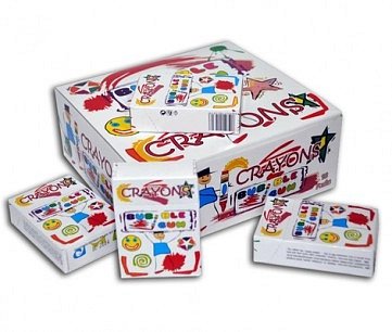žv.Crayons bubble gum 3,5gx10ks (12x18)