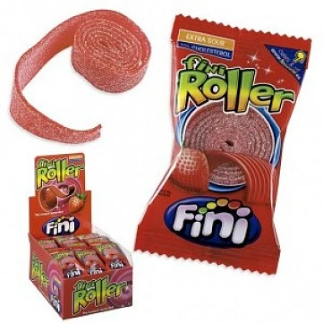 Fini-Roller jahoda 20g (8x40)