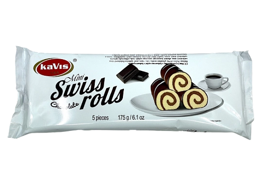 Ko-Mini Swiss Roll 175g (20) čoko 