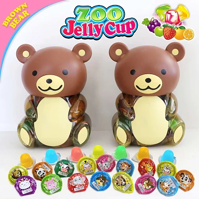 P-Cup Bear žlutý 13g (6x100) jar