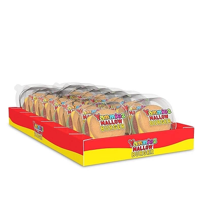 RE-Yammiez Burger 50g Mallow (8x12)