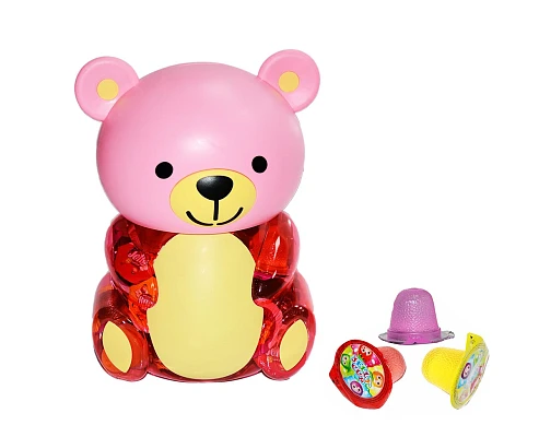 P-Cup Bear růžový 13g (6x100) jar