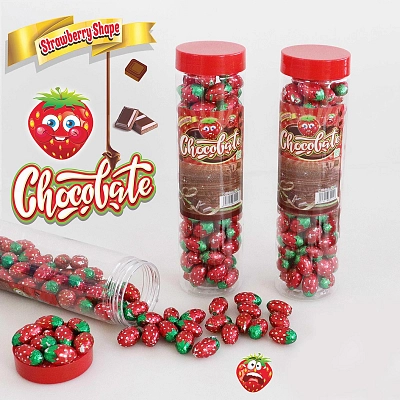 P-Chocolate Mini Egg Strawberry 260g (24)