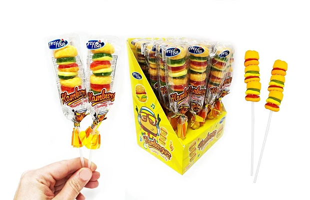 P-Gummy Burger 20g (12x20)