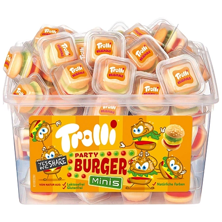 Trolli mini burger 10g (6x60)