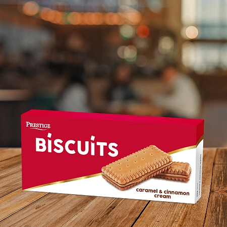 PR-Prestige Caramel Biscuit 126g (16) Cream