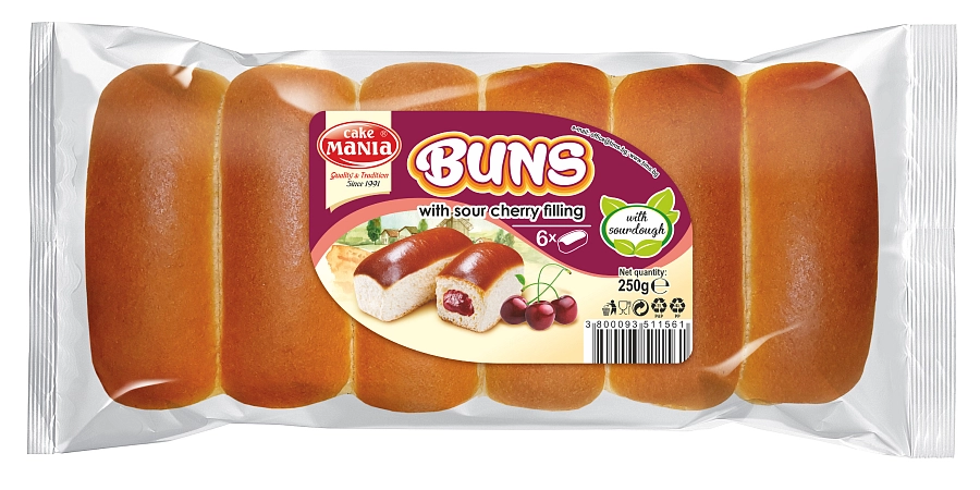 CM-Buns buchtičky 250g višeň (15)