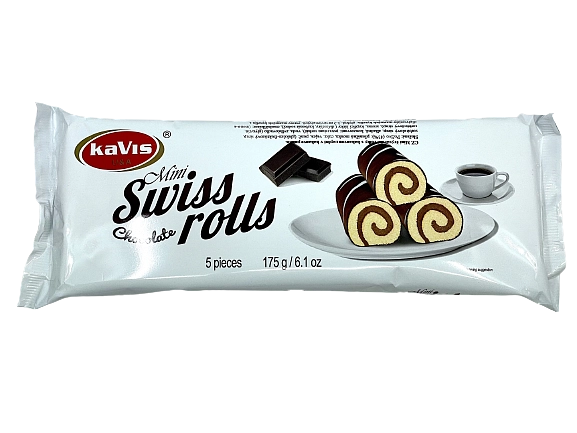 Ko-Mini Swiss Roll 175g (20) čoko 