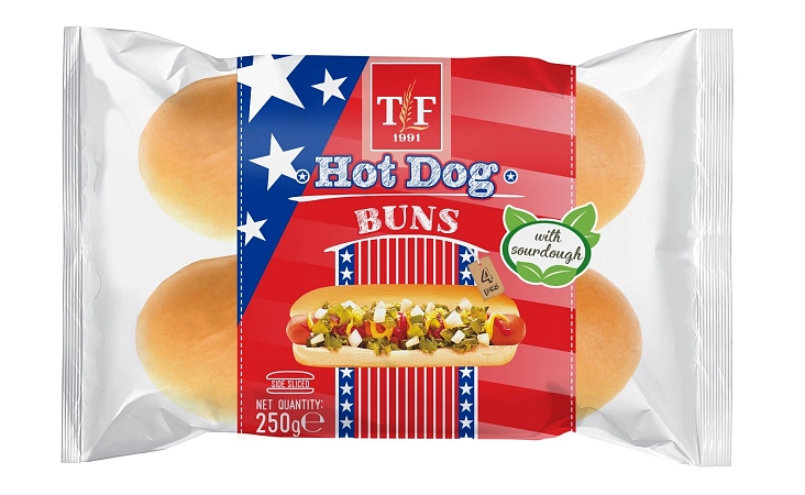CM-Hot Dog Buns 250g (8)
